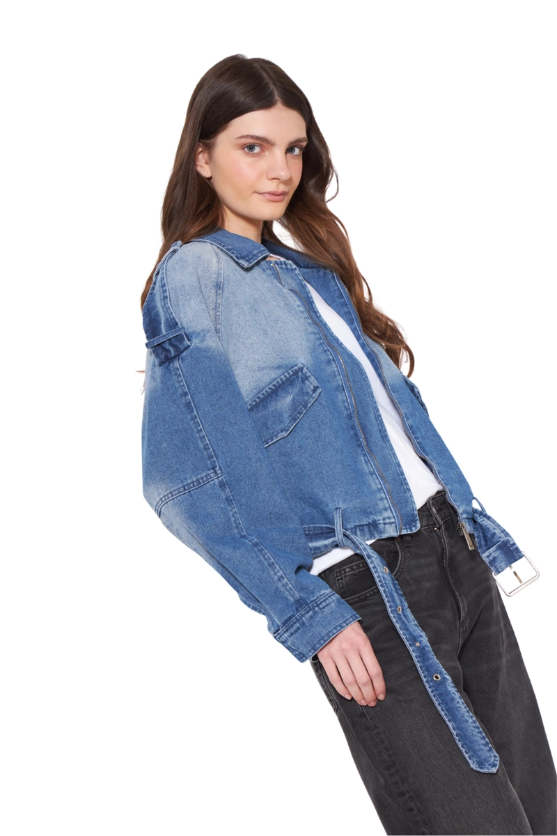 CHAQUETA VAL AZUL JACINTA TIENDA - 2
