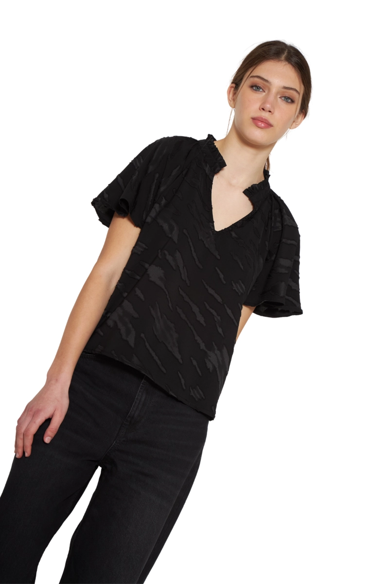 POLERA MATILDE NEGRA JACINTA TIENDA - 4