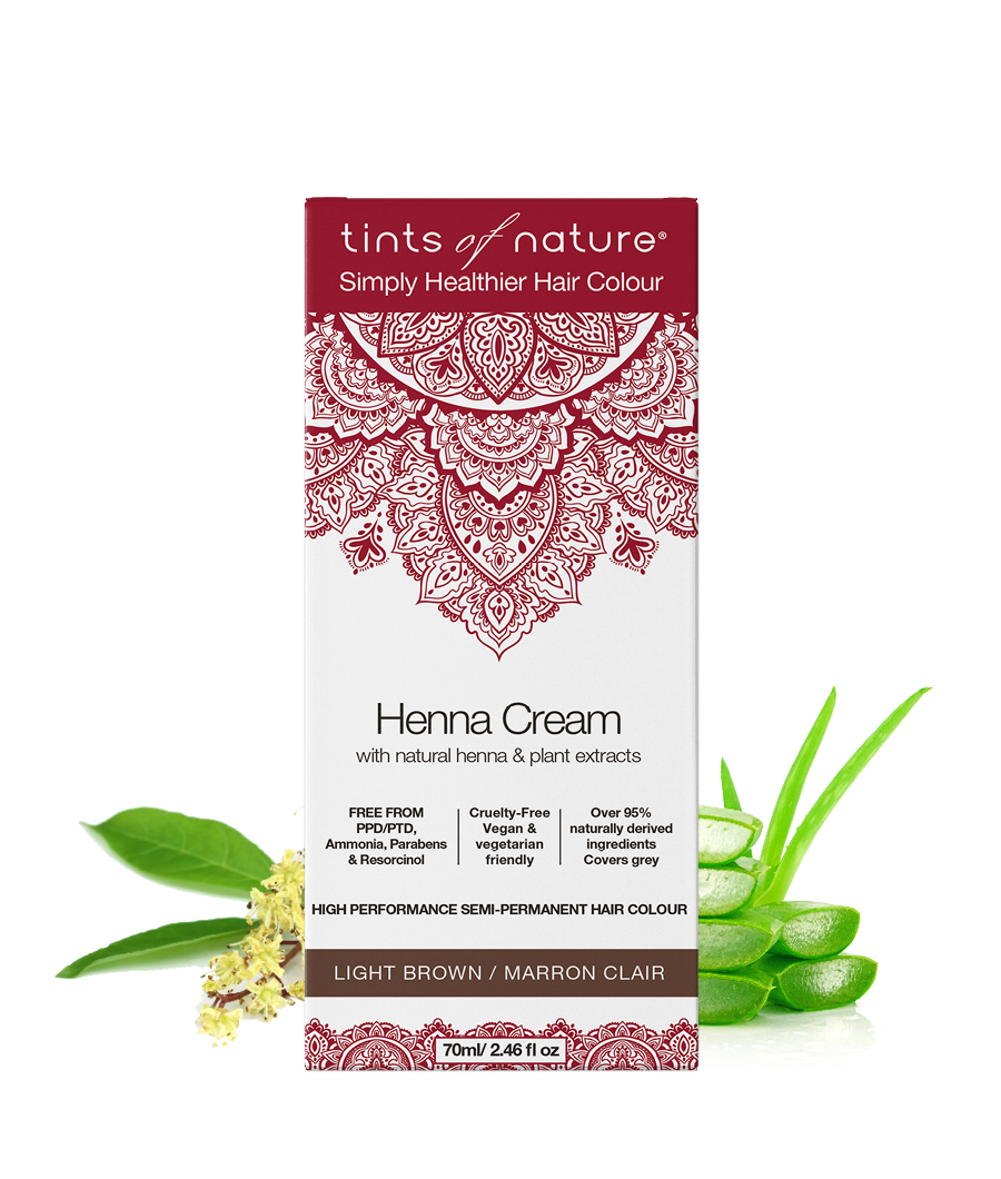 HENNA EN CREMA COLOR CASTAÑO CLARO - 1