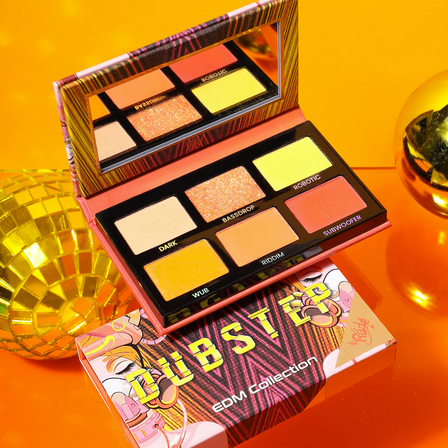Ripley - PALETA DE SOMBRAS “DUBSTEP” DE RUDE COSMETICS