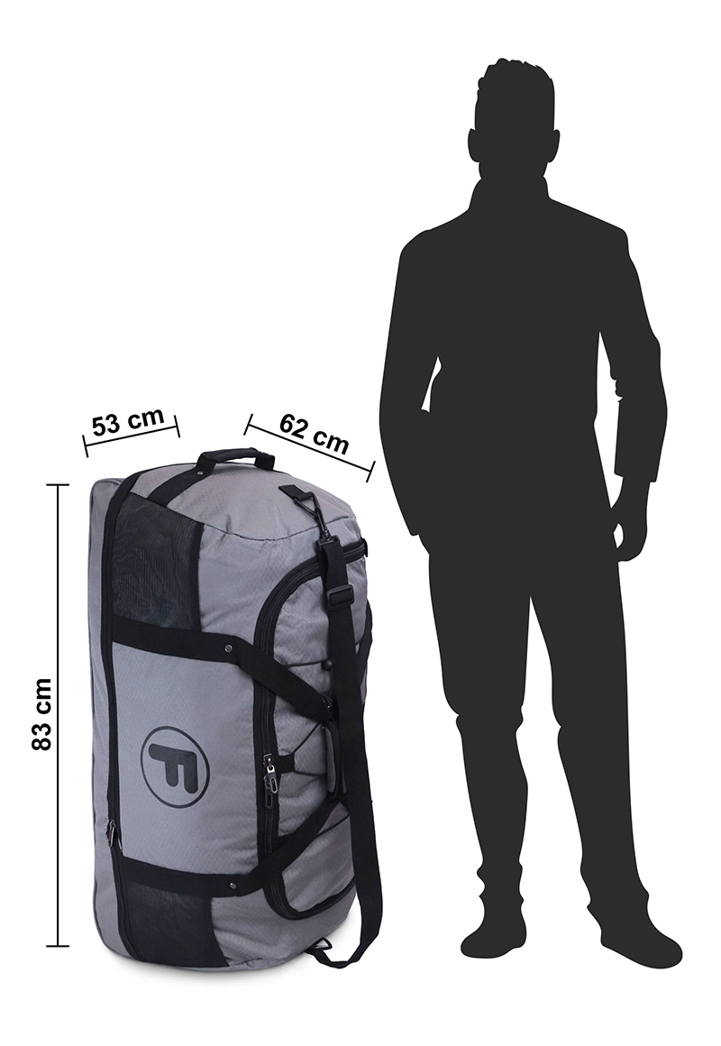BOLSO GOLIAT ENROLLABLE GRIS F - 2