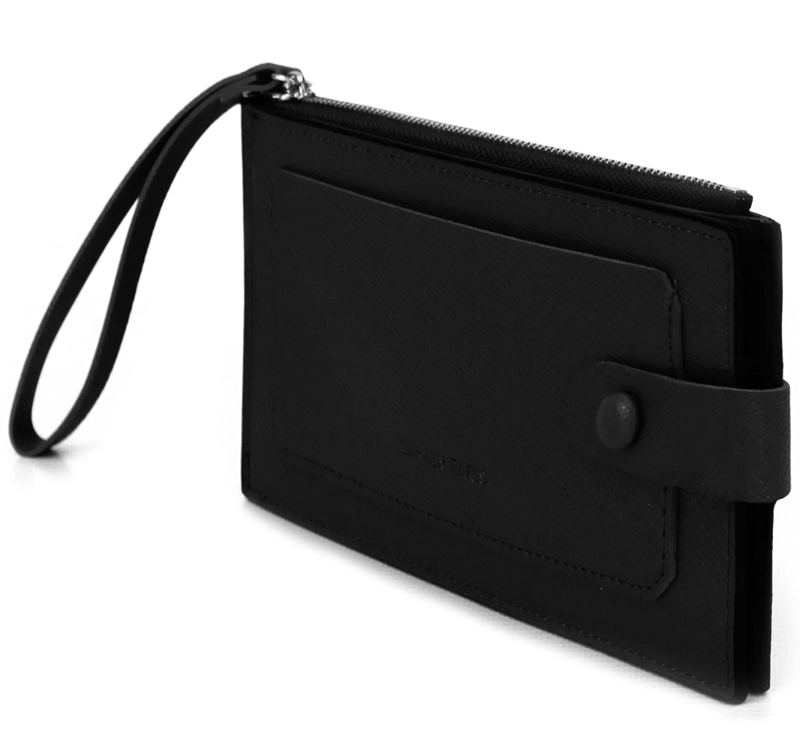 BILLETERA TARJA NEGRO - 2