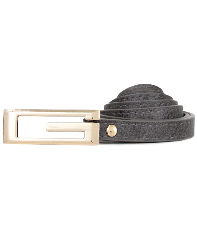 CINTURÓN ECOCUERO CARVEN NILO GRIS - 1