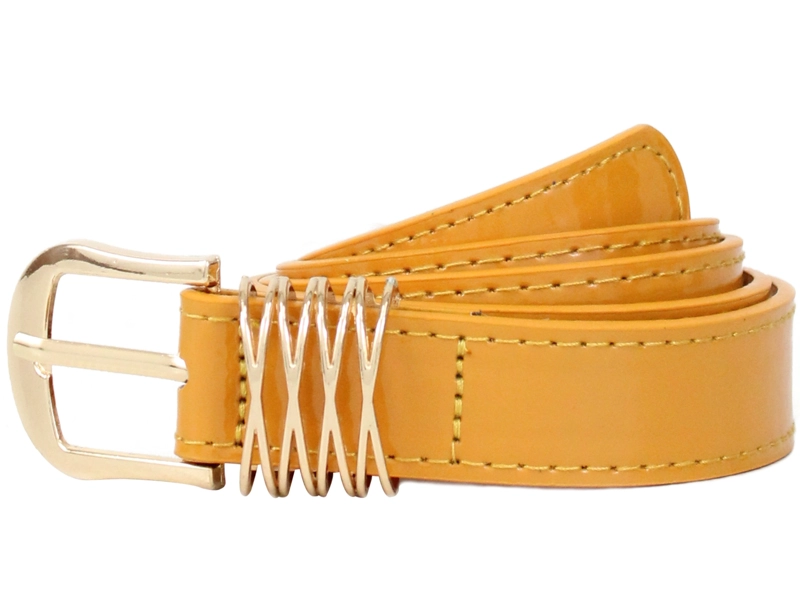 CINTURON ECOCUERO CARVEN BRENDA CAMEL - 1