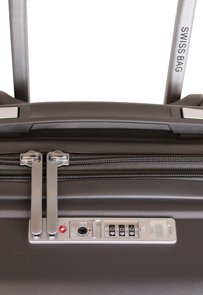 MALETA DE VIAJE S CABINA XPOS GRIS SWISS BAG - 6