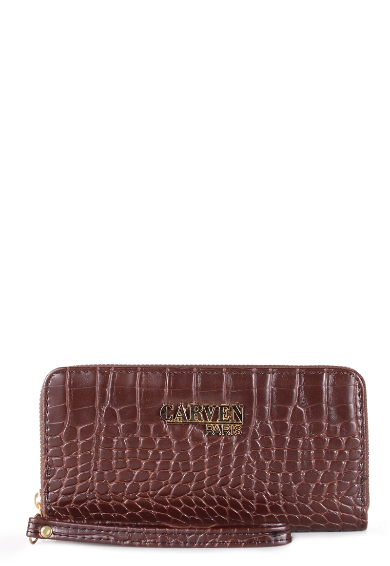 BILLETERA DE MUJER JADE DARK CAFE  CARVEN | CARVEN - 1