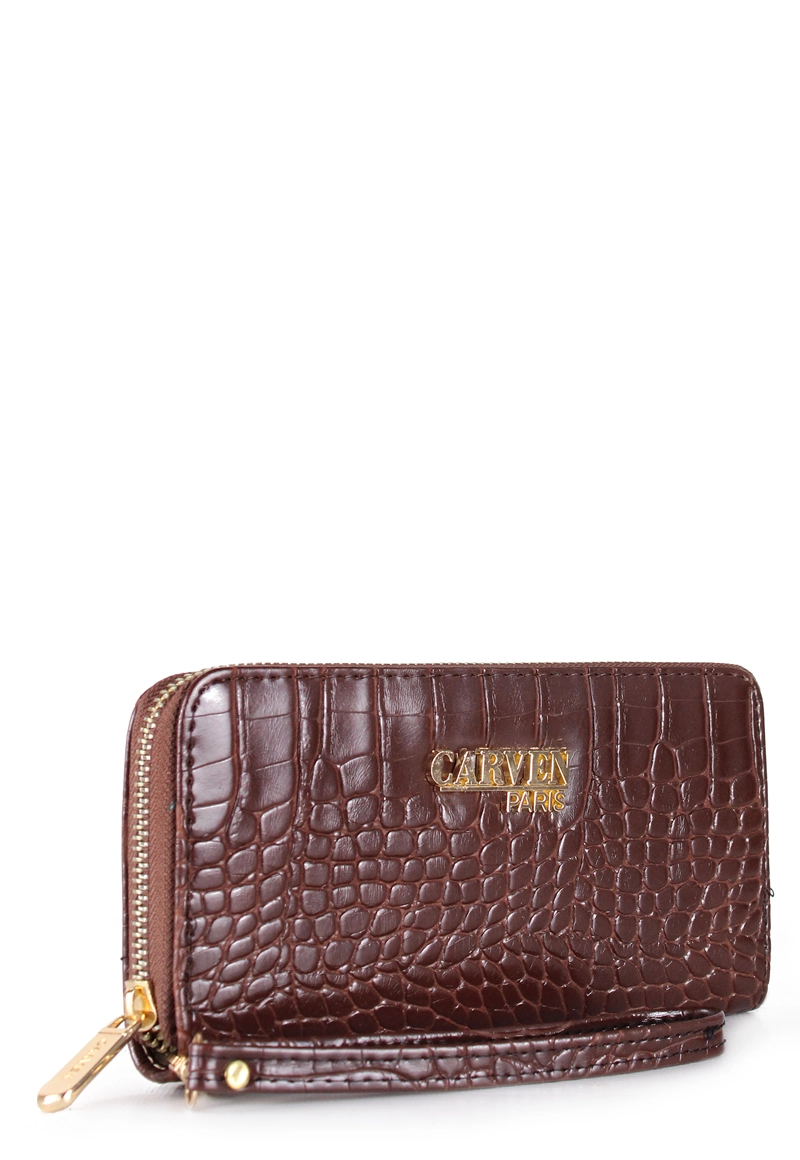 BILLETERA DE MUJER JADE DARK CAFE  CARVEN | CARVEN - 2