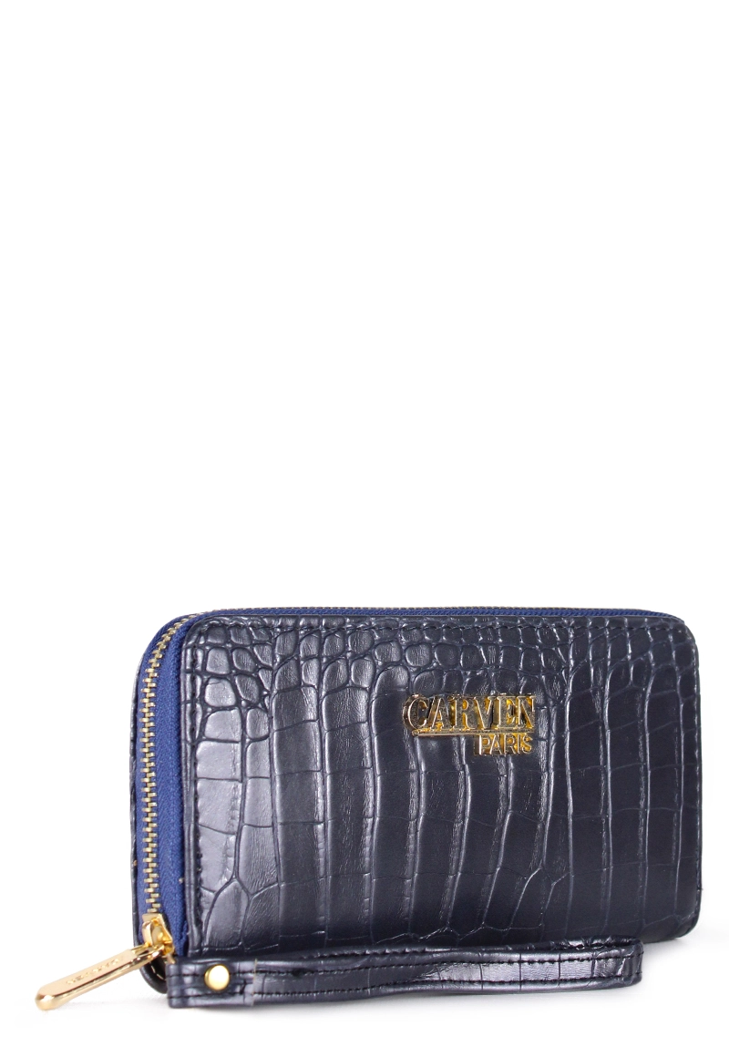 BILLETERA DE MUJER JADE AZUL CARVEN | CARVEN - 2
