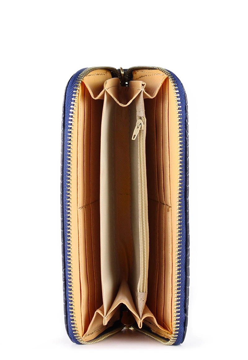 BILLETERA DE MUJER JADE AZUL CARVEN | CARVEN - 3