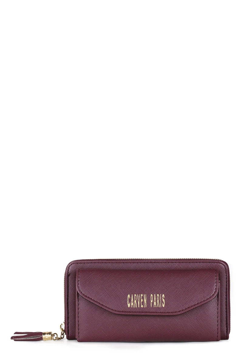 BILLETERA DE MUJER ARIA BURDEO CARVEN - 1