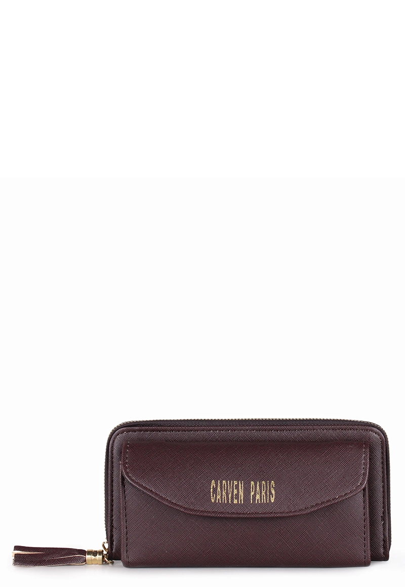 BILLETERA DE MUJER ARIA CAFE  CARVEN - 1