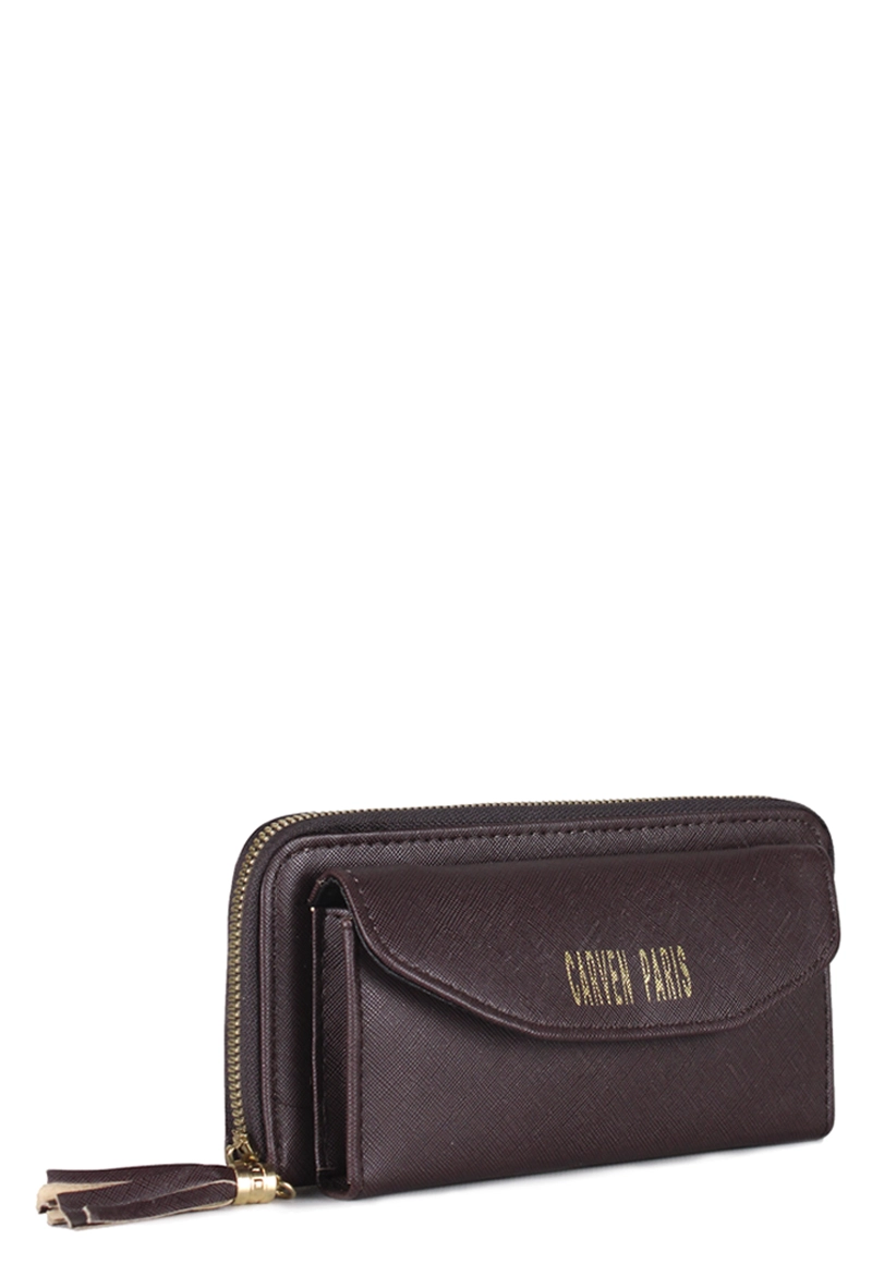 BILLETERA DE MUJER ARIA CAFE  CARVEN - 2