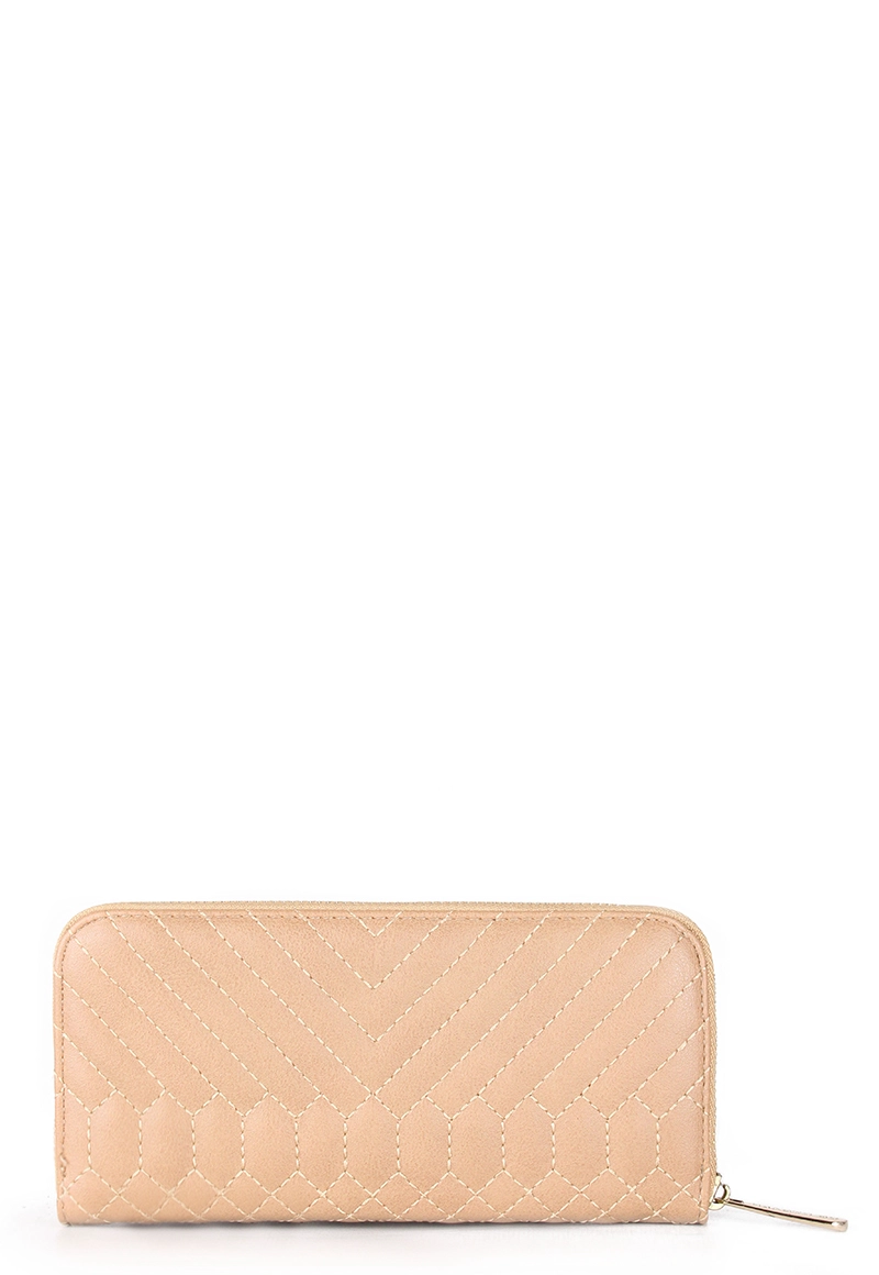 BILLETERA DE MUJER PETUNIA BEIGE CARVEN - 3