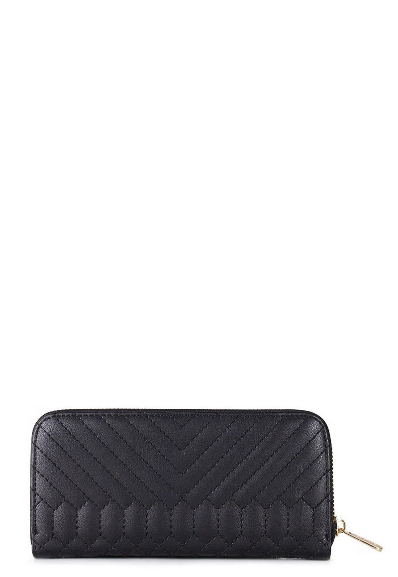 BILLETERA DE MUJER PETUNIA NEGRA CARVEN - 3