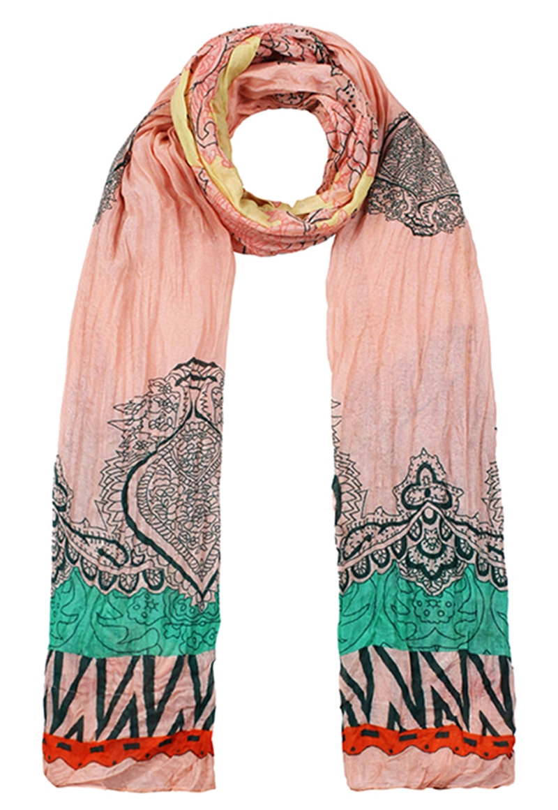 PAÑUELO KUBAYOFF ROSADO ALCALA CORAL - 1