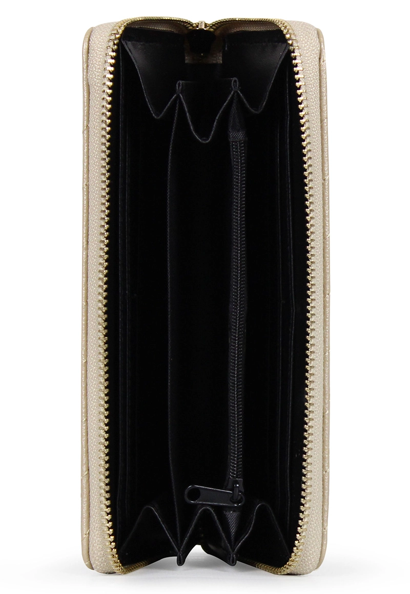 BILLETERA DE MUJER AVA BEIGE CARVEN - 3
