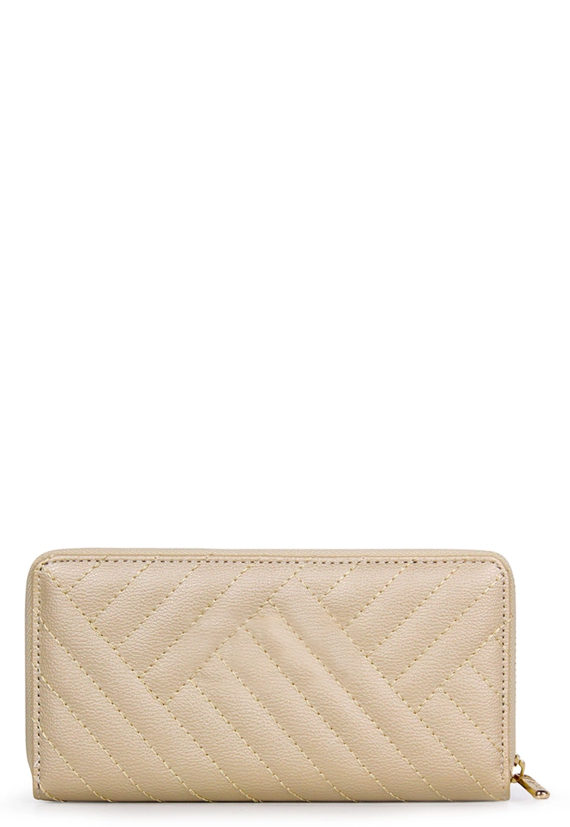 BILLETERA DE MUJER AVA BEIGE CARVEN - 4