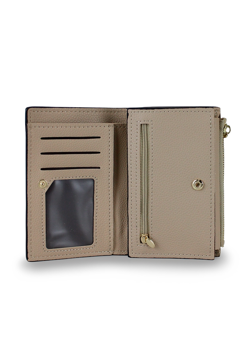 BILLETERA MUJER ADARA BEIGE CARVEN - 2