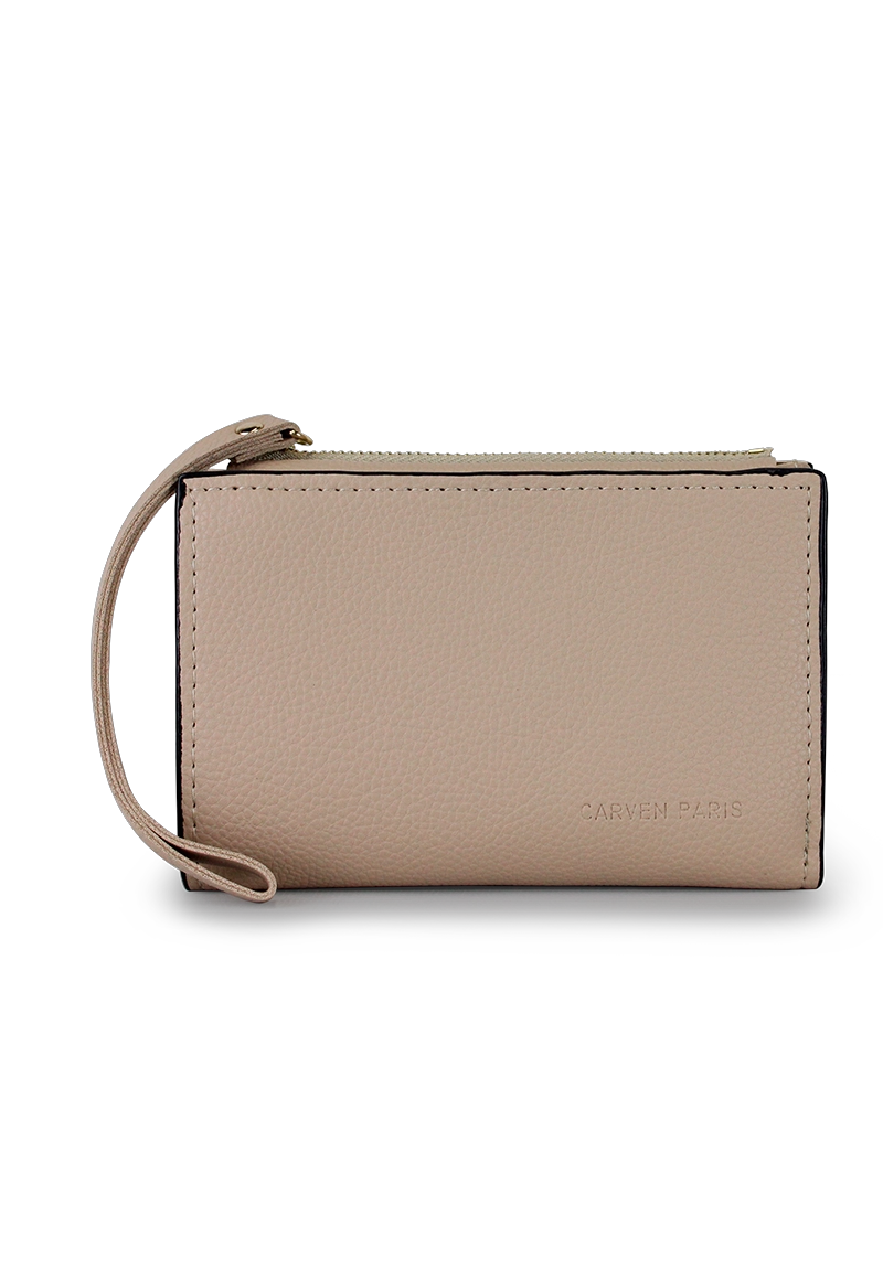 BILLETERA MUJER ADARA BEIGE CARVEN - 4