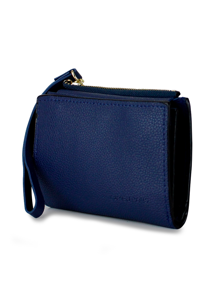 BILLETERA MUJER ADARA AZUL CARVEN