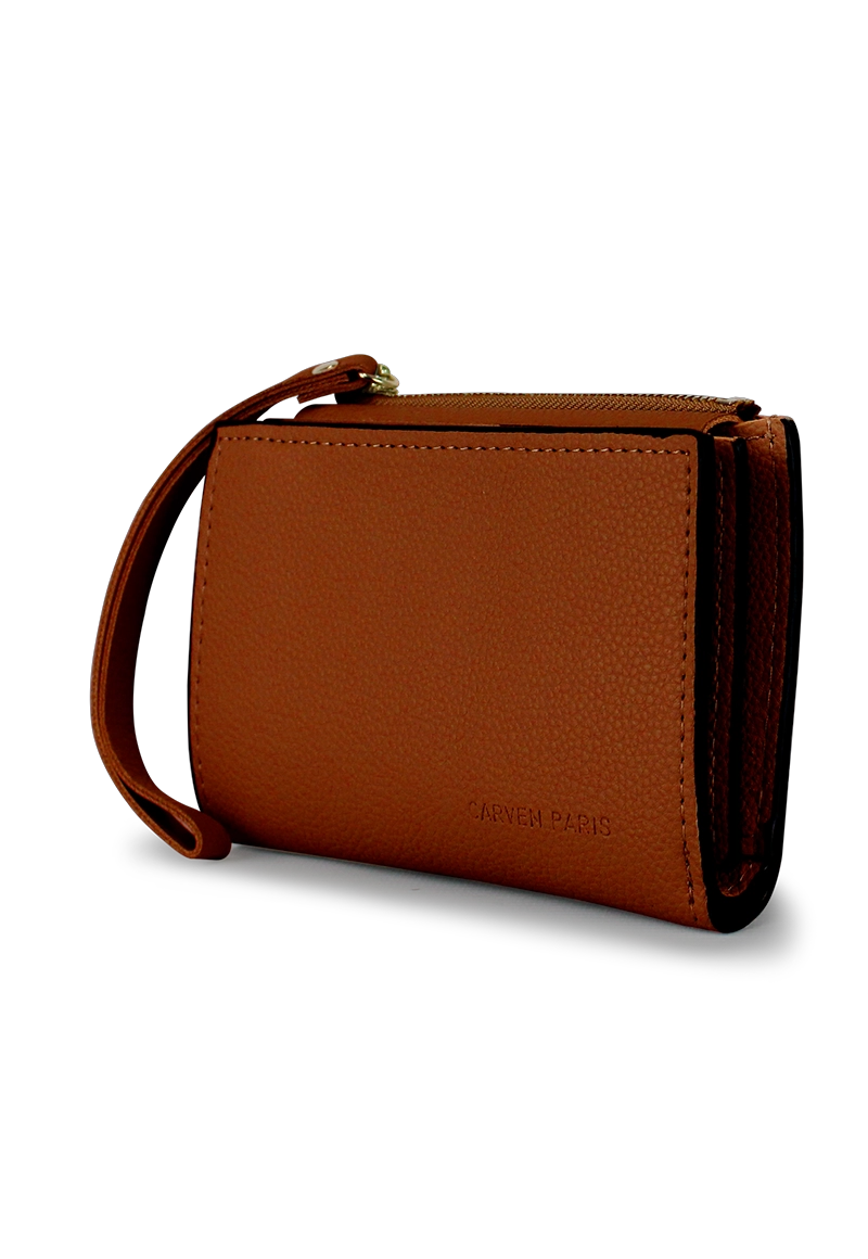 BILLETERA MUJER ADARA BROWN CARVEN - 1