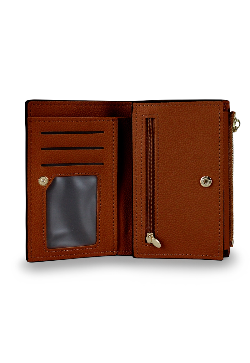 BILLETERA MUJER ADARA BROWN CARVEN - 2