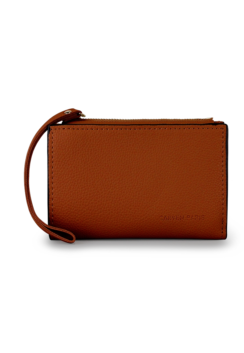 BILLETERA MUJER ADARA BROWN CARVEN - 4