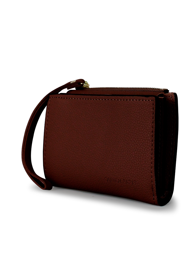 BILLETERA MUJER ADARA CAFE  CARVEN - 1