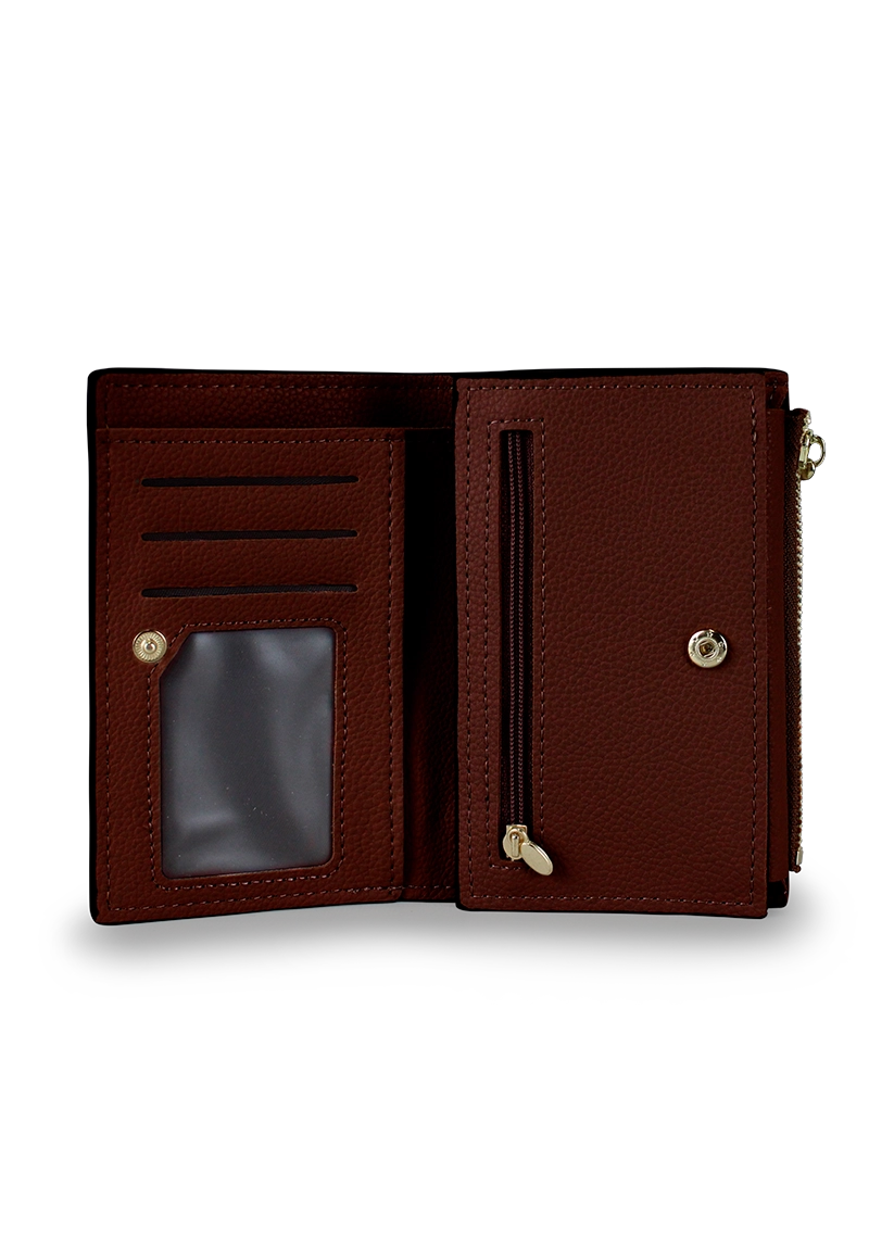 BILLETERA MUJER ADARA CAFE  CARVEN - 2