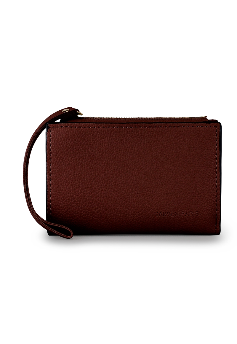 BILLETERA MUJER ADARA CAFE  CARVEN - 4