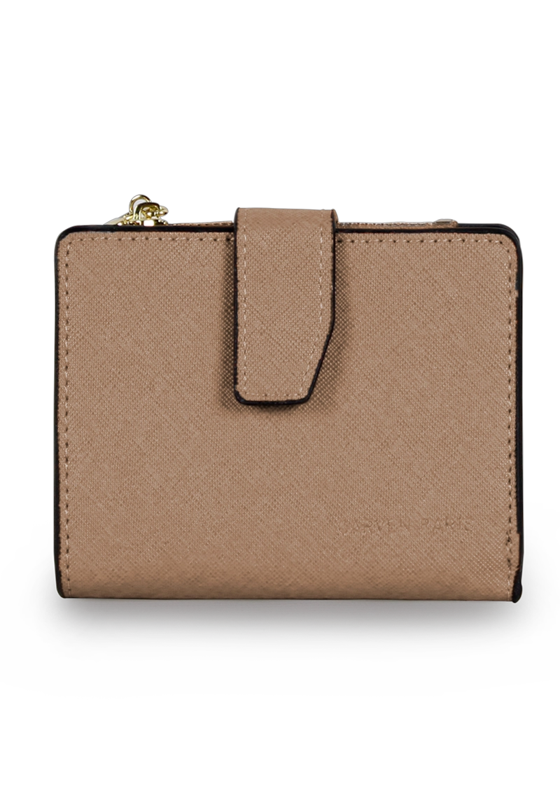 BILLETERA MUJER BRIANA TAUPE CARVEN - 5