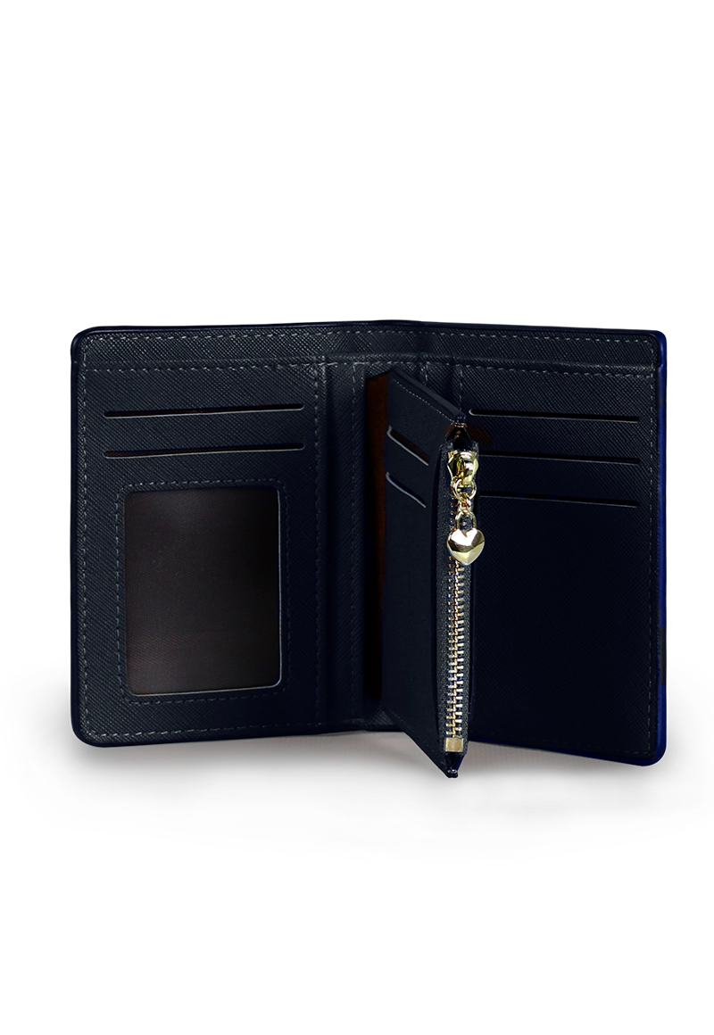 BILLETERA MUJER BRIANA AZUL CARVEN - 2