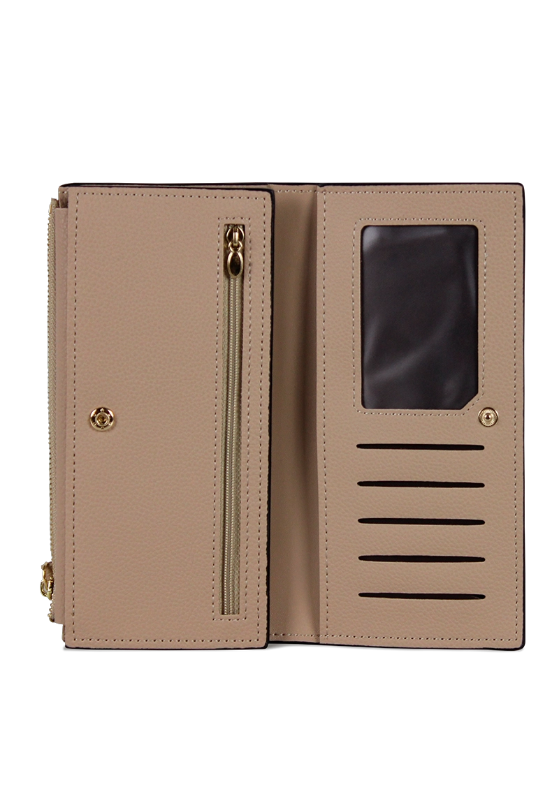 BILLETERA MUJER DELIA TAUPE CARVEN - 2