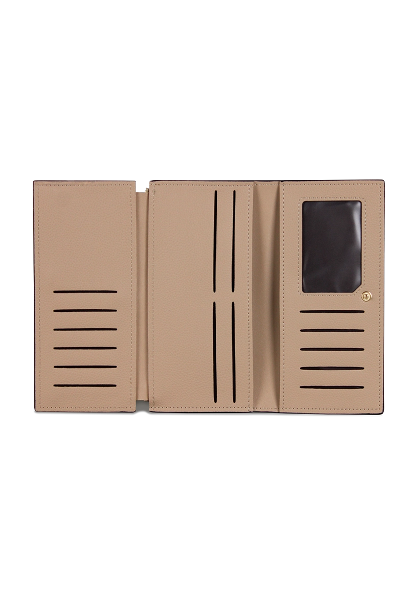 BILLETERA MUJER DELIA TAUPE CARVEN - 3