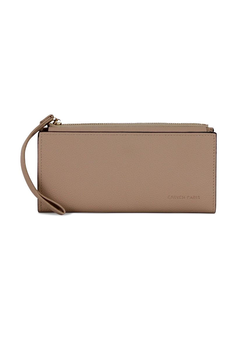 BILLETERA MUJER DELIA TAUPE CARVEN - 4
