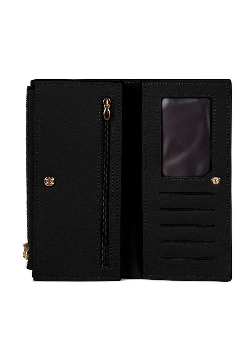 BILLETERA MUJER DELIA NEGRA CARVEN - 2
