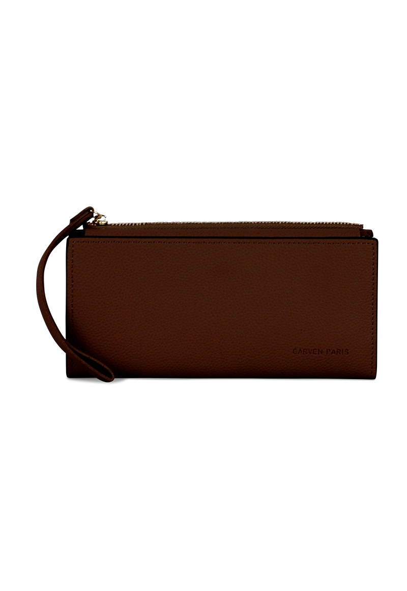 BILLETERA MUJER DELIA CAFE  CARVEN - 4
