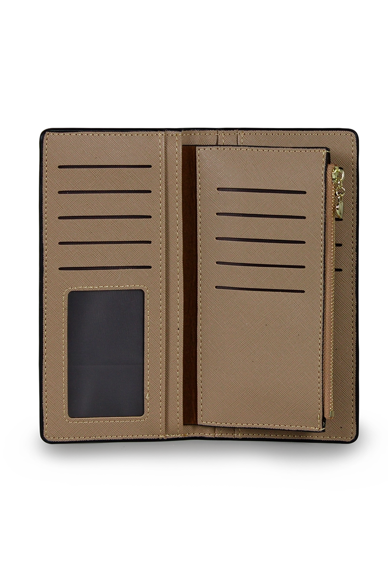 BILLETERA MUJER VESTA TAUPE CARVEN - 3