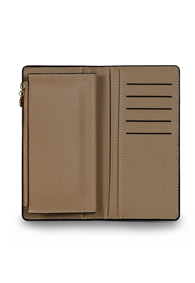 BILLETERA MUJER VESTA TAUPE CARVEN - 4