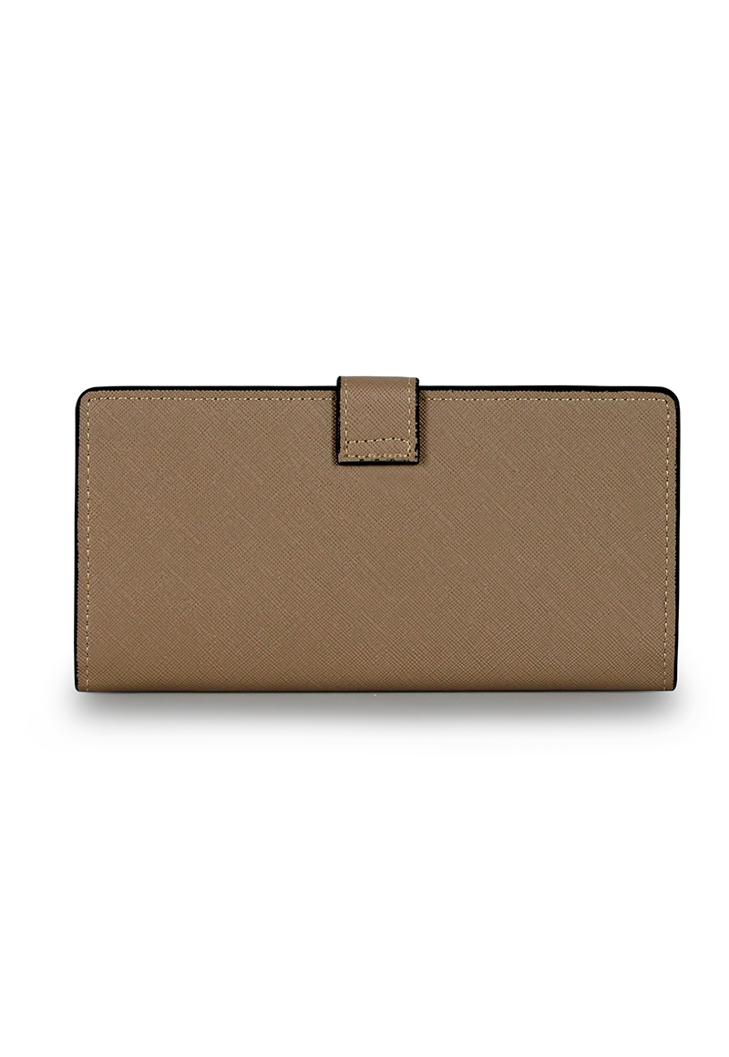 BILLETERA MUJER VESTA TAUPE CARVEN - 6