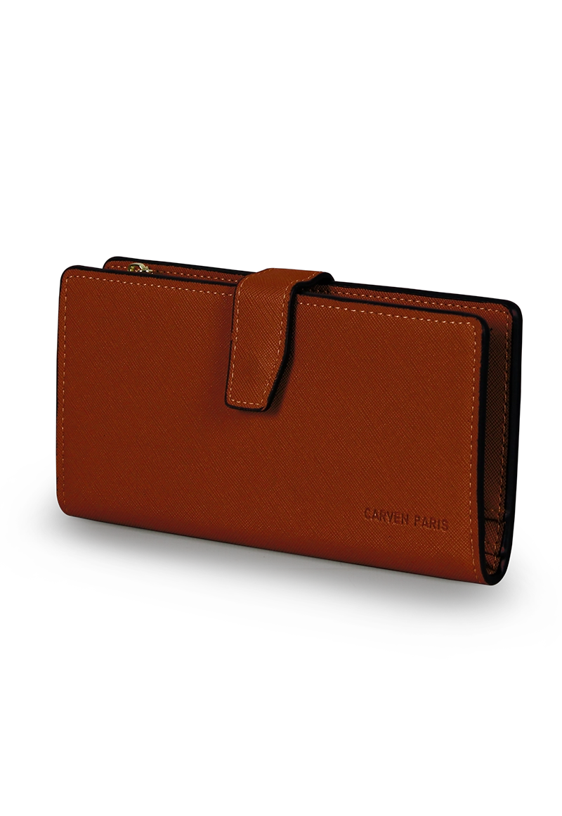 BILLETERA MUJER VESTA CAFE  CARVEN - 1