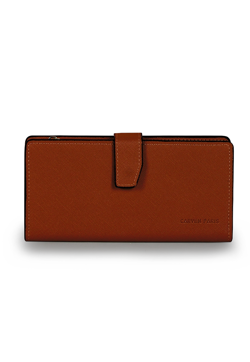 BILLETERA MUJER VESTA CAFE  CARVEN - 5