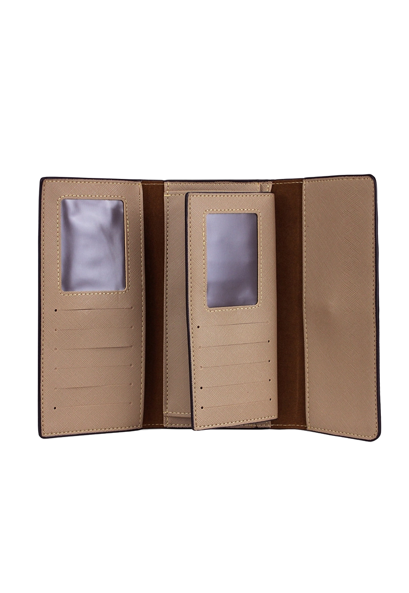BILLETERA MUJER NAPOLES TAUPE CARVEN - 3