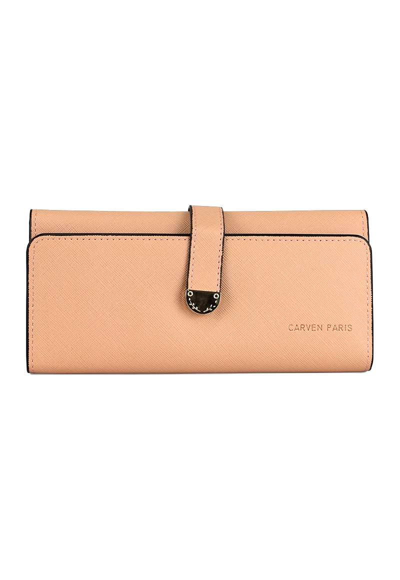 BILLETERA MUJER NAPOLES ROSA CARVEN - 1