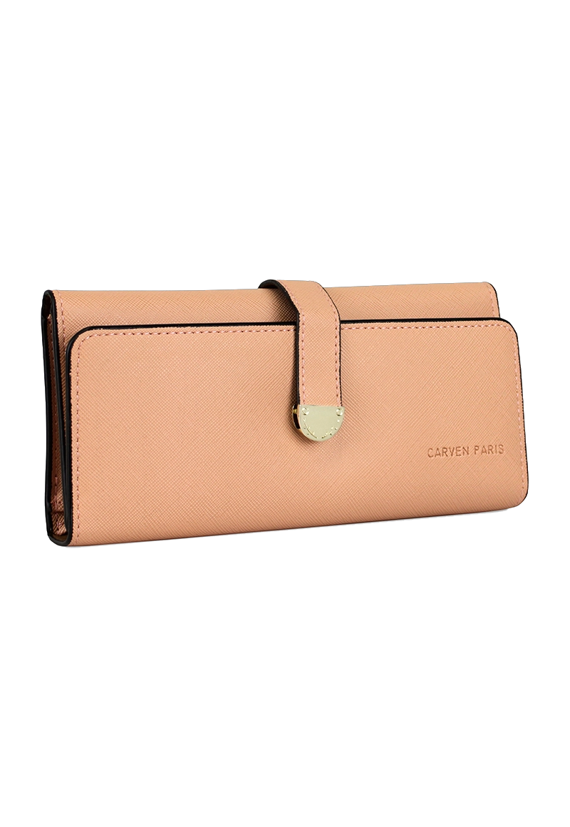 BILLETERA MUJER NAPOLES ROSA CARVEN - 2