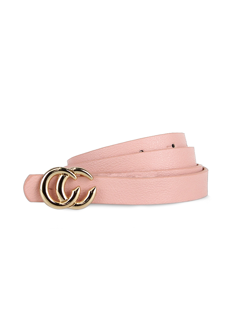 CINTURÓN ECOCUERO CARVEN PALO ROSA MUJER OPORTO ROSA PASTEL - 1