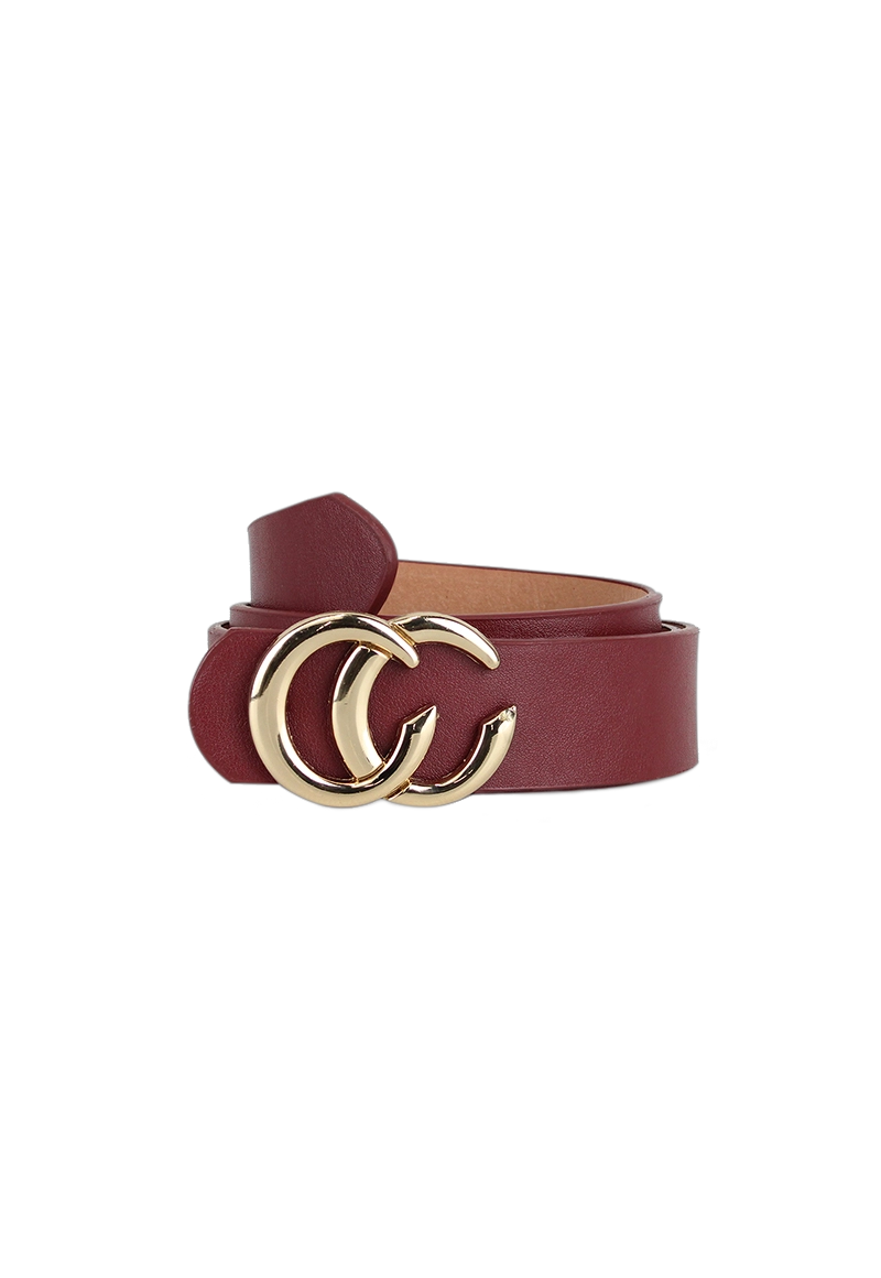 CINTURÓN ECOCUERO CARVEN BURDEO MUJER OVAR - 1