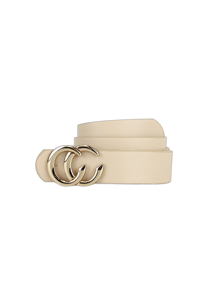 CINTURON MUJER OVAR BEIGE CARVEN - 1