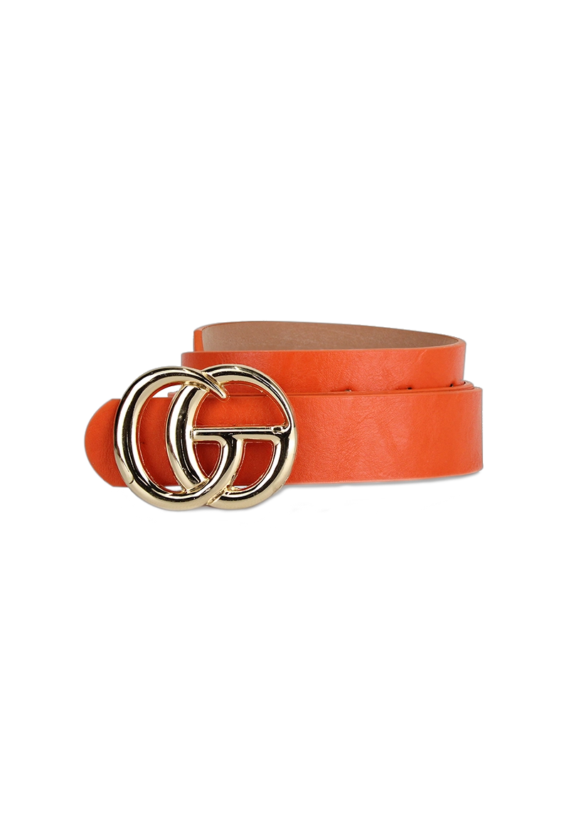 CINTURÓN ECOCUERO CARVEN NARANJO MUJER TUNJA ORANGE - 1