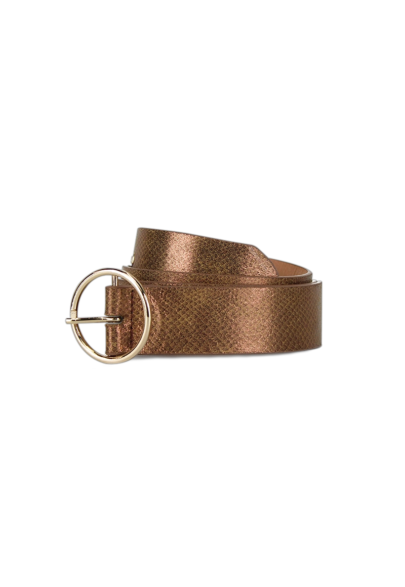 CINTURÓN ECOCUERO CARVEN BRONCE MUJER YOPAL - 1
